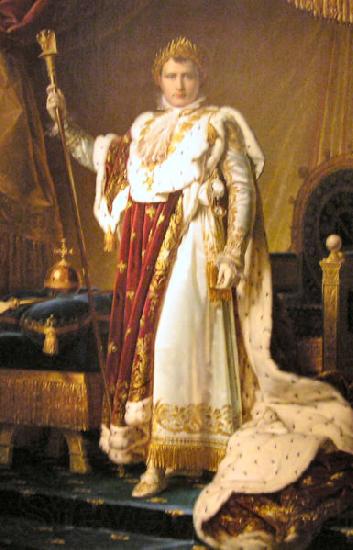 Francois Pascal Simon Gerard Napoleon in Coronation Robes Norge oil painting art